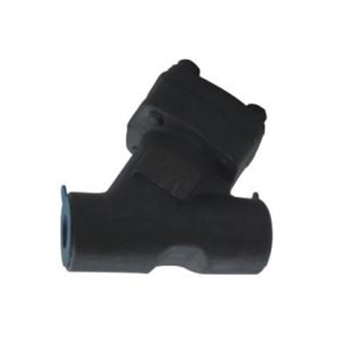 Forged steel socket welded Y type strainer