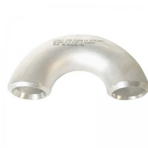 Stainless steel seamless butt welded 180° return