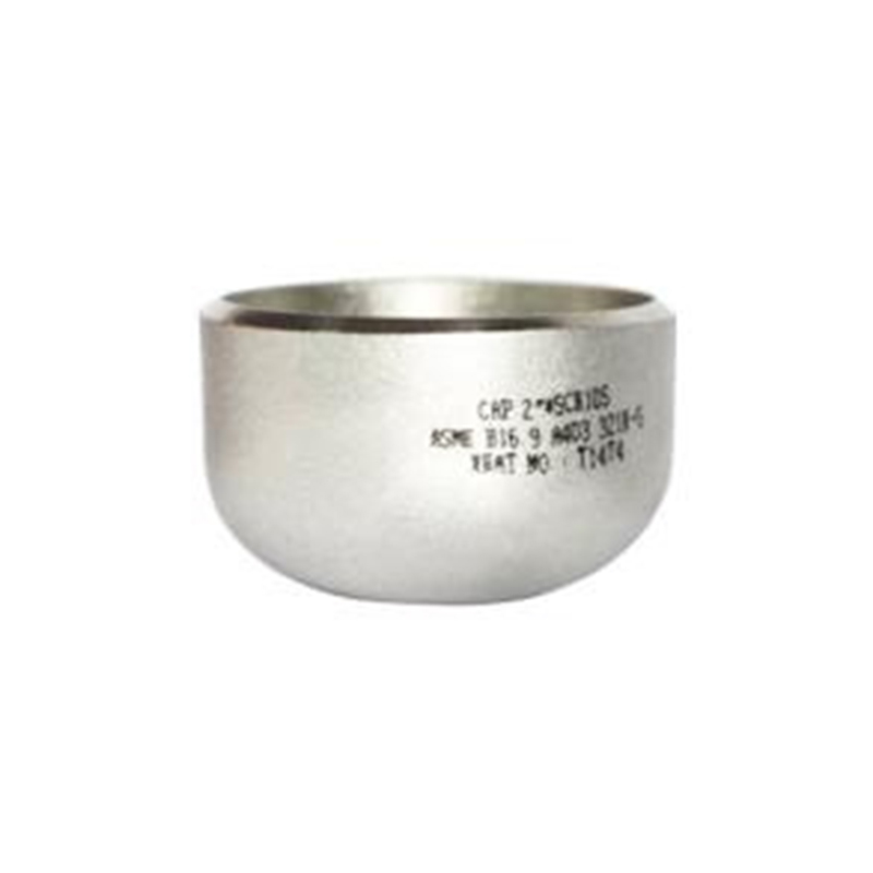 Stainless steel seamless butt welded cap