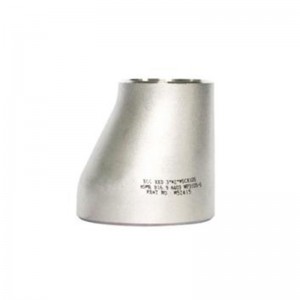 Stainless steel seamless butt welded eccentric reducer