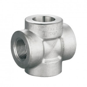 Stainless steel forged thread cross