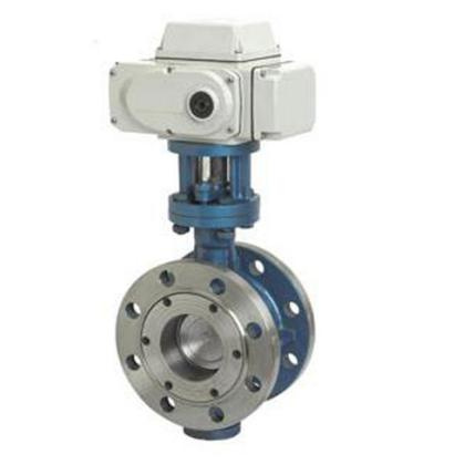 Cast steel triple offset butterfly valve
