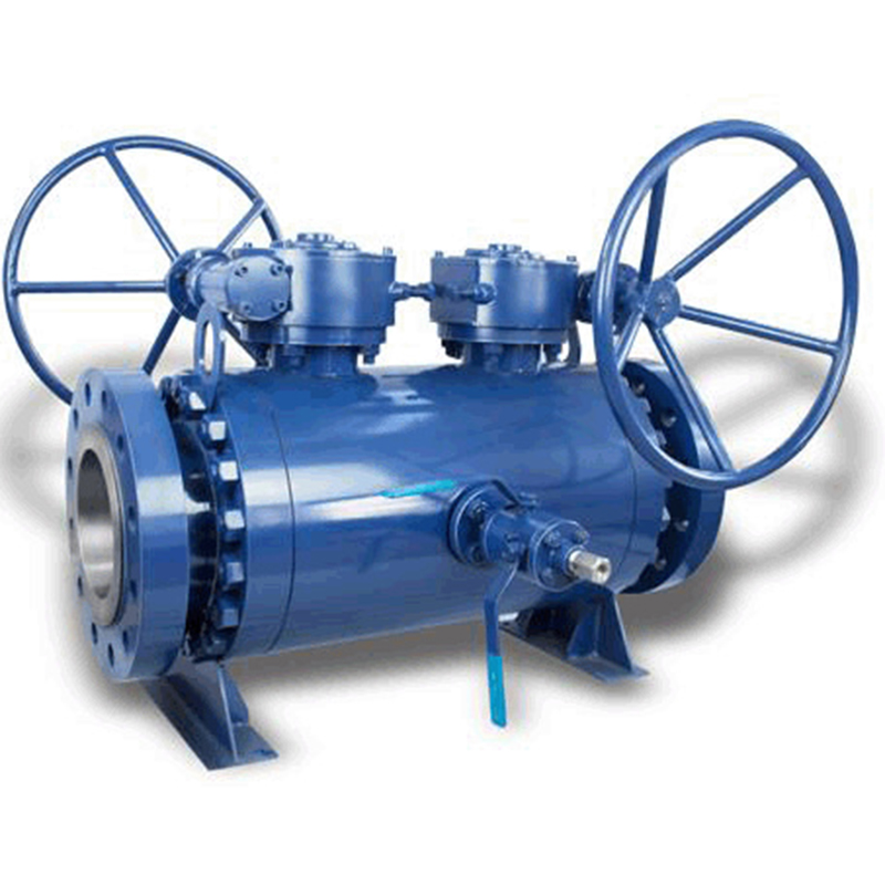 Double block and bleed ball valve