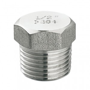 Stainless steel forged thread plug